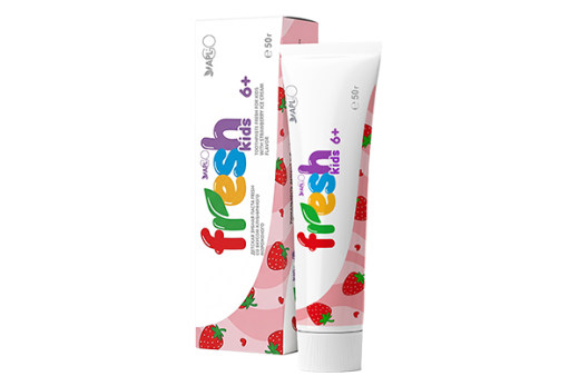 fresh ® children's toothpaste with strawberry ice cream flavor (for children aged 6 and up)